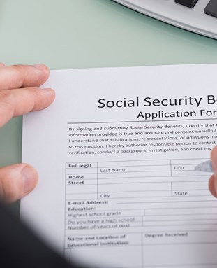 social security form