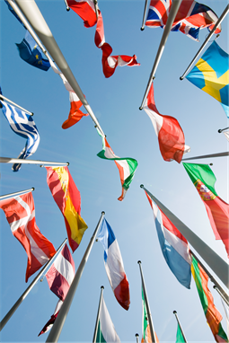 International flags