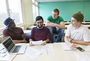 Students at useability lecture