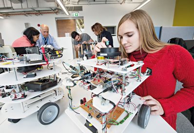 Female computing student