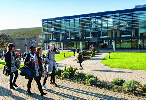 Students on our Falmer campus