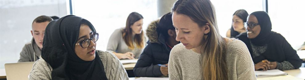 Students in the classroom