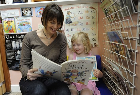 children at nursery