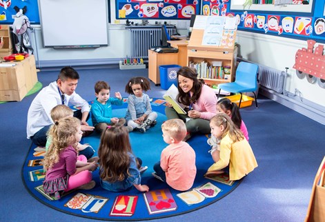 male_and_female_teacher_reception_classroom