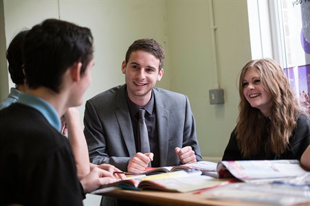 Secondary education classroom