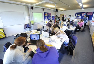 Biology classroom