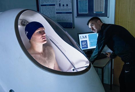 students using the BodPod