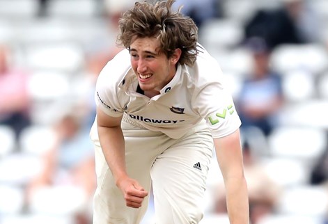Cricketer Jamie Atkins 