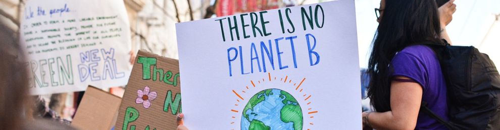 There is no Planet B protest 