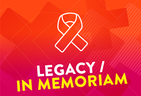 graphic that says legacy and in memoriam