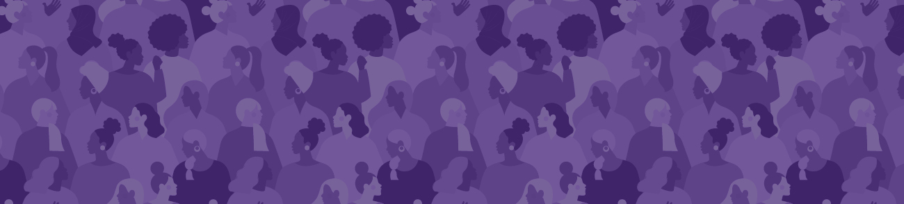Graphic image of a selection of women's heads