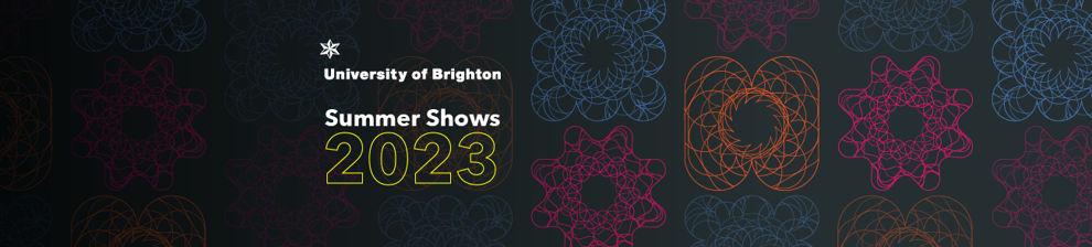 Abstract image with the words: Summer Shows 2023