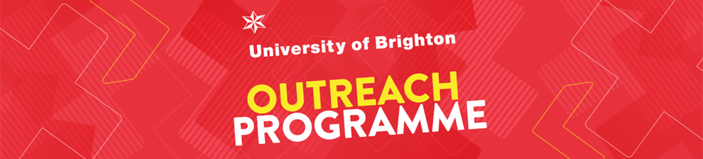 Graphc image with the words: Outreach programme