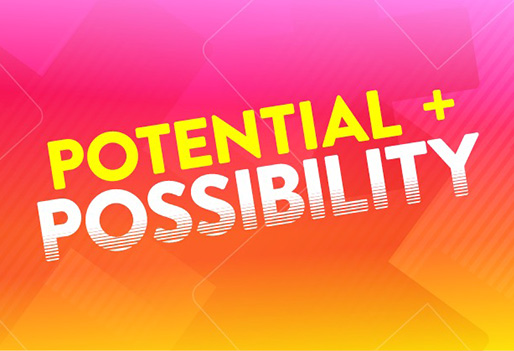 creative writing colleges in uk Graphic with the text 'Potential + possibility'