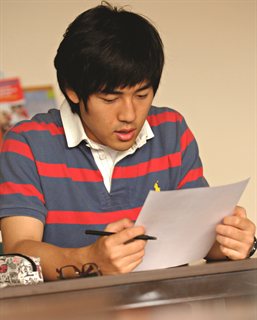 Student making application