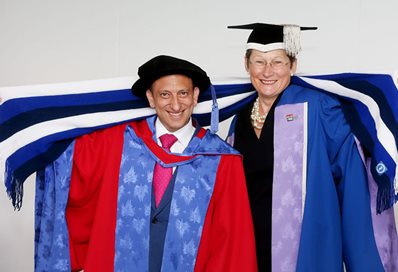 Tony Bloom and Professor Debra Humphris