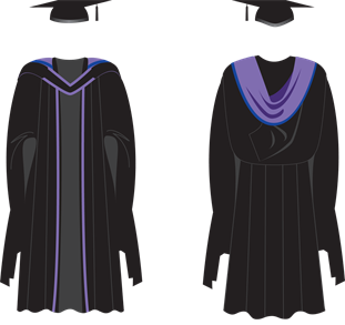 Brighton Master Philosophy gown