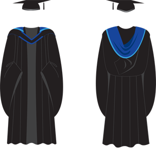 Brighton Postgraduate gown