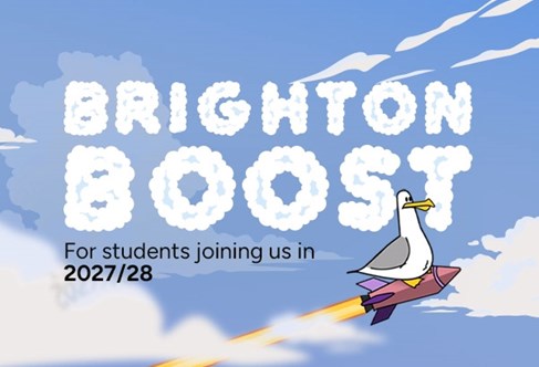 Brighton Boost 2027 homepage