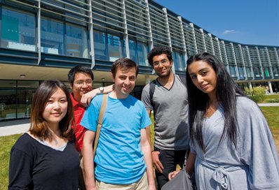 Students outside the Falmer Campus