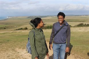 Study Abroad students in East Sussex