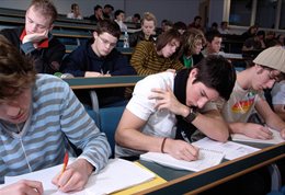 Students at a summer school