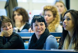 Students in lecture hall