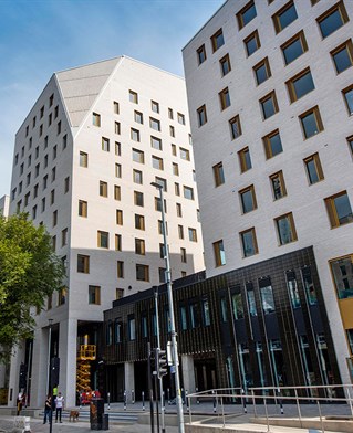 Mithras halls of residence on Moulsecoomb campus