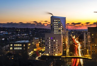 Moulsecoomb Campus at night