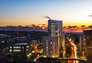 Moulsecoomb Campus at night
