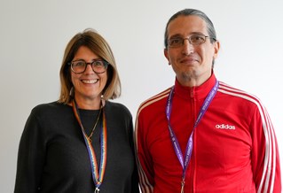 Francesco Bonini and Zoe Gadhavi