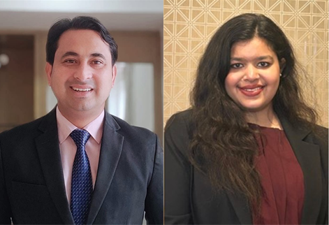 Sachin Tyagi and Upasana Handa