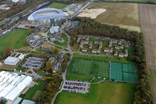 Ariel picture of Falmer campus