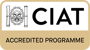CIAT Logo Accredited Programme Gold RGB png