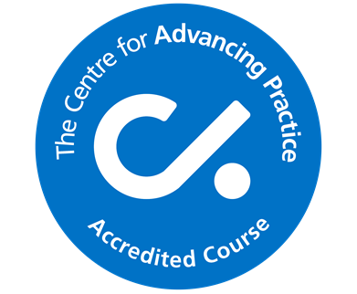 centre for advancing practice accredited course logo