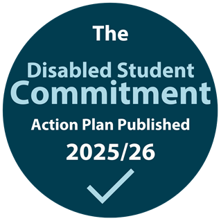 Disabled Student Commitment Action Plan published 2025-26 logo
