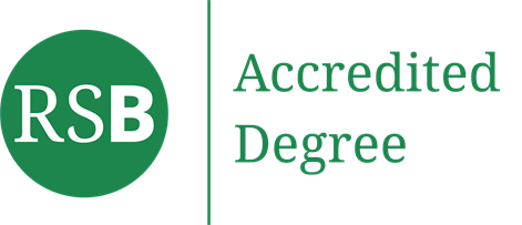 RSB Accredited Degree Logo Green