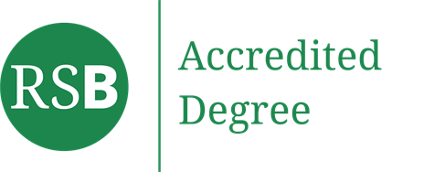 RSB Accredited Degree logo
