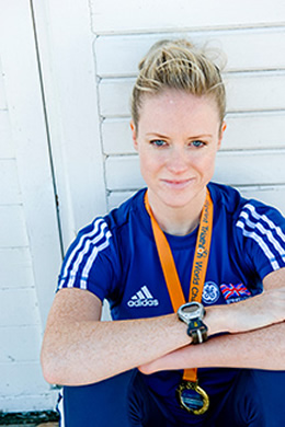 Medal-winning Faye McClelland