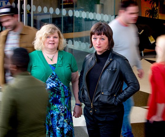 Professor Angie Hart and Professor Jacqui O'Reilly