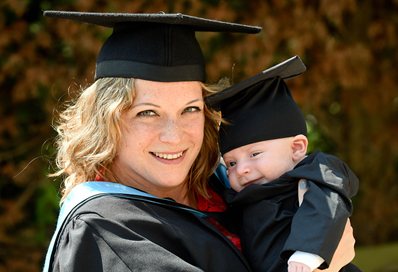 Leigh Anne Walter and her son Louis