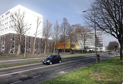 Advanced Engineering Centre from the Lewes Road in Brighton