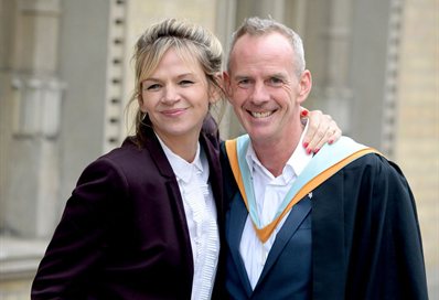 Zoe Ball with Norman Cook
