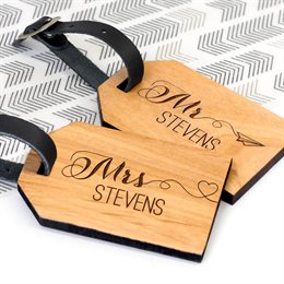 Honeymoon Luggage Tags