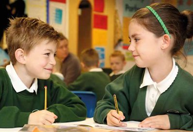 Pupils at West St Leonards Primary Academy