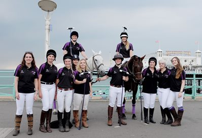 University of Brighton Polo team By Simon Dack