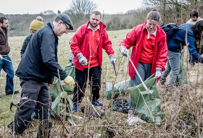 Big clean volunteers