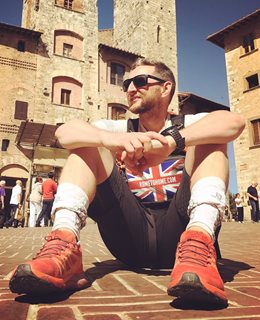 Dan Keeley in Tuscany