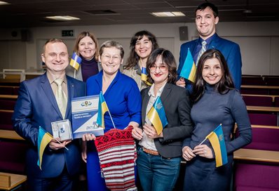 Professor Debra Humphris and Donetsk National Technical University visit