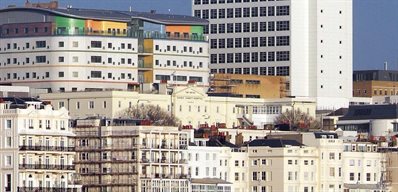 Royal Sussex Hospital panorama